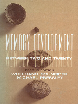 cover image of Memory Development Between Two and Twenty